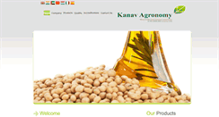 Desktop Screenshot of kanavagronomy.com